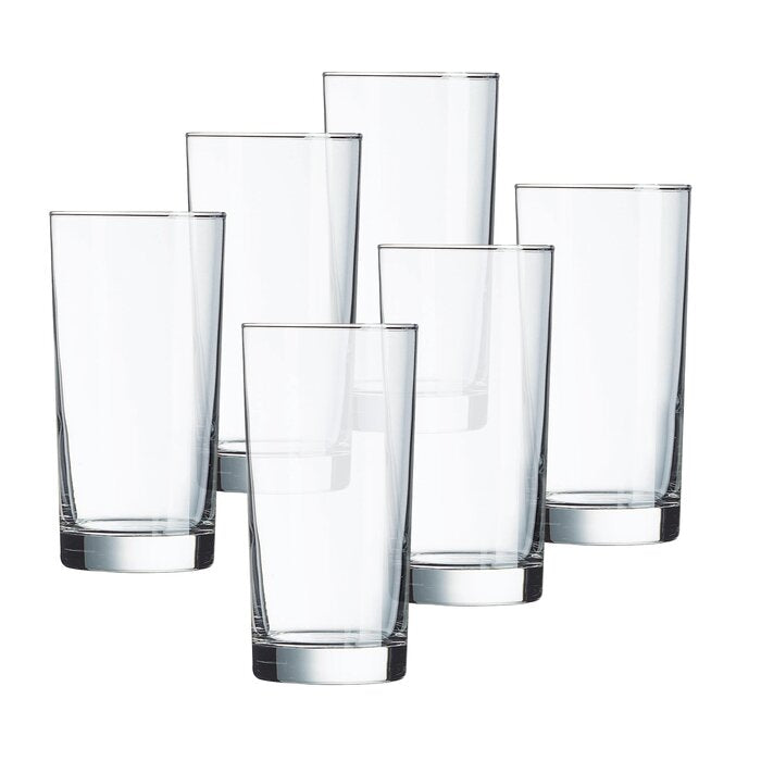 Wayfair Basics 15 oz. Cooler Drinking Glass - Set of 6 (1420ND)