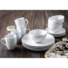 Load image into Gallery viewer, Wayfair Basics 16 Piece Dinnerware Set White, Service for 4 #1933HW
