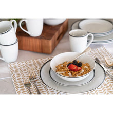 Load image into Gallery viewer, Wayfair Basics 16 Piece Porcelain Dinnerware Set, Service for 4 MRM1127
