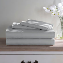 Load image into Gallery viewer, Twin Light Gray Wayfair Basics 1800 Series Sheet Set (ND105)
