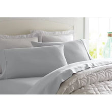 Load image into Gallery viewer, King Light Gray Wayfair Basics® 1800 Thread Count Microfiber Sheet Set

