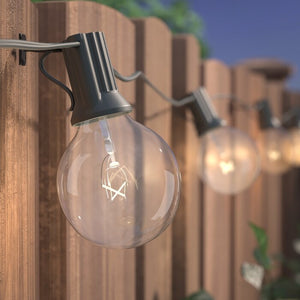 25' Outdoor Plug-in 25 - Bulb Globe String Light
