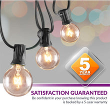 Load image into Gallery viewer, 25&#39; Outdoor Plug-in 25 - Bulb Globe String Light
