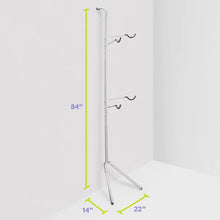 Load image into Gallery viewer, Wayfair Basics 2 Bike Freestanding Bike Rack
