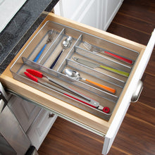 Load image into Gallery viewer, Flatware &amp; Kitchen Utensils Drawer Organizer, EC1076
