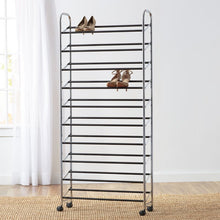 Load image into Gallery viewer, Wayfair Basics 50 Pair Shoe Rack: shelf 7410
