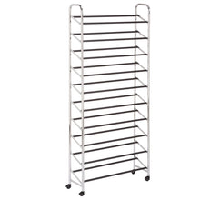 Load image into Gallery viewer, Wayfair Basics 50 Pair Shoe Rack: shelf 7410
