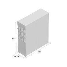 Load image into Gallery viewer, Wayfair Basics 60&quot; W Portable Wardrobe #2448HW
