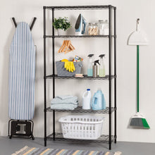 Load image into Gallery viewer, Wayfair Basics 72&quot; H x 36&quot; W 4 Shelf Wire Shelving Unit #2315HW
