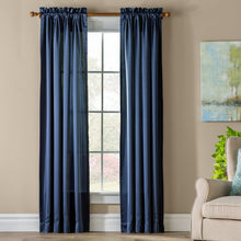 Load image into Gallery viewer, Wayfair Basics® Solid Room Darkening Thermal Rod Pocket Single Curtain Panel GL1101

