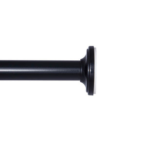 Wayfair Basics® Adjustable 28" to 60" 0.625" Single Curtain Rod 2210AH
