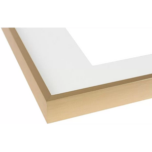 11" x 14" Gold Wayfair Basics® Aluminum Thin-Border Design Picture Frame