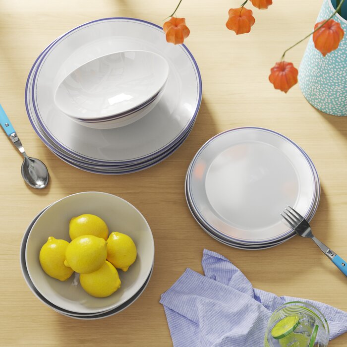 12 Piece Dinnerware Set, Service for 4