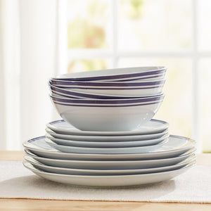 12 Piece Dinnerware Set, Service for 4