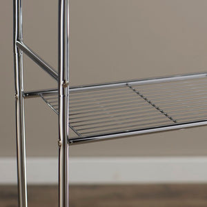23" W x 60" H x 9.5" D Over-The-Toilet Storage