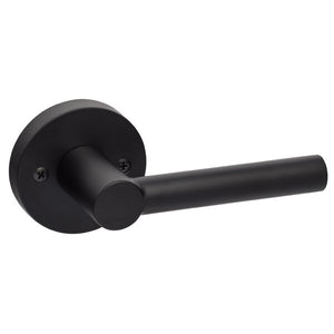 2.56'' H X 4.63'' W X 2.5'' Pendergrass Single Dummy Door Lever with Round Rosette, (Set of 6)
