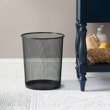 Load image into Gallery viewer, Wayfair Basics® Mesh Metal 4 Gallon Waste Basket (Set of 2) 5940RR

