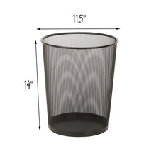 Load image into Gallery viewer, Wayfair Basics® Mesh Metal 4 Gallon Waste Basket (Set of 2) 5940RR
