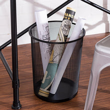 Load image into Gallery viewer, Wayfair Basics® Mesh Metal 4 Gallon Waste Basket (Set of 2) 5940RR
