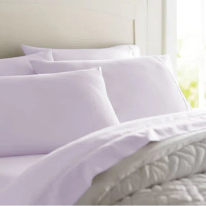 Queen Lavender Wayfair Basics Microfiber Sheet Set with Bonus Pillowcase