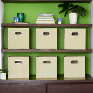 Wayfair Basics Open Fabric Bin (Set of 6) 449AH