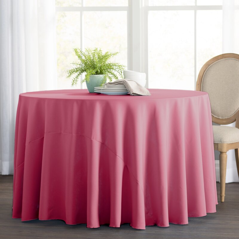 Wayfair Basics Polyester Round Tablecloth GL434