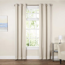 Load image into Gallery viewer, Wayfair Basics Solid Blackout Grommet Single Curtain Panel 8 7564
