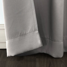 Load image into Gallery viewer, Solid Blackout Thermal Rod Pocket Single Curtain Panel, 40&quot;W x 63&quot;L
