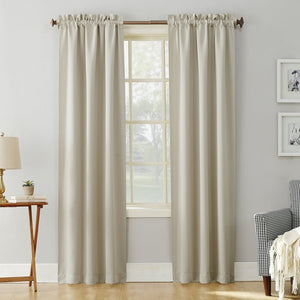 Wayfair Basics Solid Blackout Thermal Rod Pocket Two-Single Curtain Panel