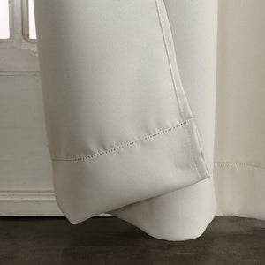 Wayfair Basics Solid Blackout Thermal Rod Pocket Two-Single Curtain Panel