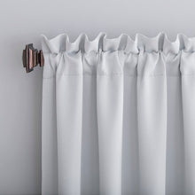Load image into Gallery viewer, 40&quot; W x 84&quot; L Solid Blackout Thermal Rod Pocket Curtain Panel, (Set of 2)
