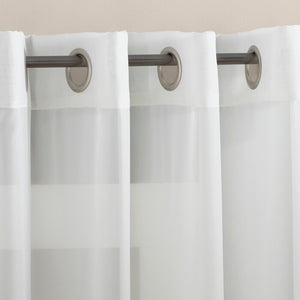 Wayfair Basics Solid Sheer Grommet Curtains - Set of 2 (DC252)