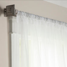 Load image into Gallery viewer, Wayfair Basics Solid Sheer Rod Pocket Curtain Panels (Set of 2) GL457
