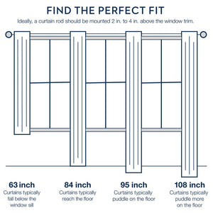 Wayfair Basics Solid Sheer Rod Pocket Curtain Panels (Set of 4) B22MS4230