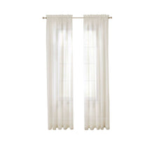 Load image into Gallery viewer, Wayfair Basics Solid Sheer Rod Pocket Curtain Panels (Set of 2) 311ms

