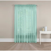 Load image into Gallery viewer, Wayfair Basics Solid Sheer Rod Pocket Curtain Panels (Set of 2), 59&quot;W x 84&quot;L
