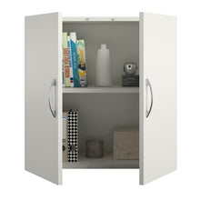 Load image into Gallery viewer, White Wayfair Basics® Springboro 24&quot; H x 23&quot; W x 12&quot; D Wall Cabinet
