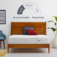 Load image into Gallery viewer, Wayfair Sleep 10&quot; Plush Gel Memory Foam Mattress queen
