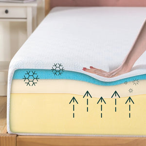 Wayfair Sleep 12" Medium Gel Memory Foam Mattress king