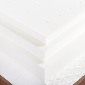 2" Medium Memory Foam Mattress Topper, Twin