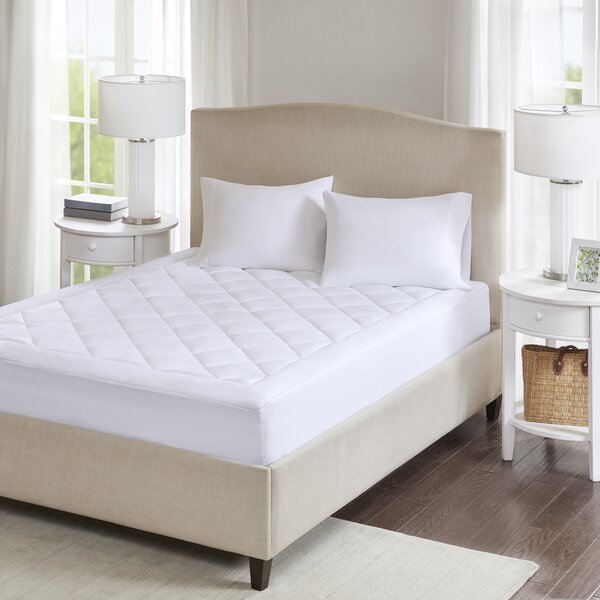 3M Scotchgard Waterproof Down Alternative Mattress Pad White Twin 3209RR