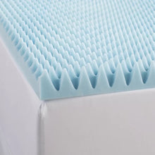 Load image into Gallery viewer, Wayfair Sleep™ 3" Medium Gel Memory Foam Mattress Topper queen
