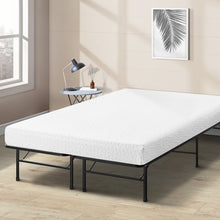 Load image into Gallery viewer, 14&quot; Foldable Steel Bed Frame, Twin XL
