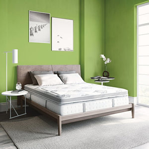 14" Medium Plush Hybrid Mattress, Queen