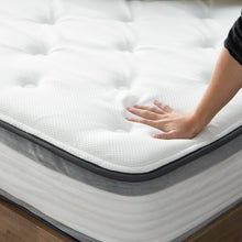 Load image into Gallery viewer, 14&quot; Plush Hybrid Mattress, California King
