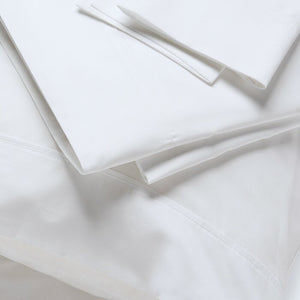 300 Thread Count 100% Organic Cotton Percale Sheet Set, Full