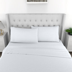 300 Thread Count 100% Organic Cotton Percale Sheet Set, Full