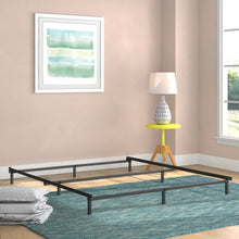 Load image into Gallery viewer, King Black Steel Bed Frame
