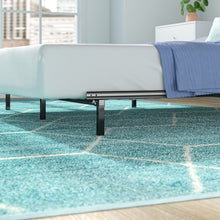 Load image into Gallery viewer, King Black Steel Bed Frame
