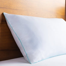 Load image into Gallery viewer, Encased Cooling Shredded Memory Foam Medium Support Pillow, Queen
